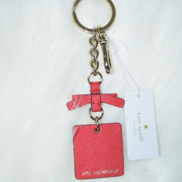 Kate spade cut out spade key fobb. - Picture 4 of 4